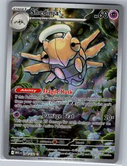 Shedinja 144/132 ME01: Mega Evolution - Pokemon Card - NM - Image 1