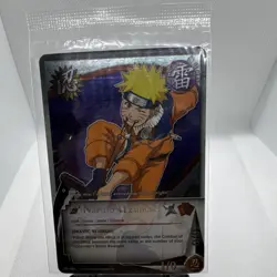 Bandai Naruto Uzumaki Ninja Foil Promo Card PR US001 English RARE - Naruto CCG - Image 1