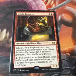 Goblin Engineer - Modern Horizons - MTG Magic the Gathering - LP - Image 1