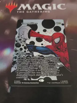 Mtg. Comeuppance. Foil Borderless. Marvel Universe Eternal-Legal. Pack Fresh - Image 1