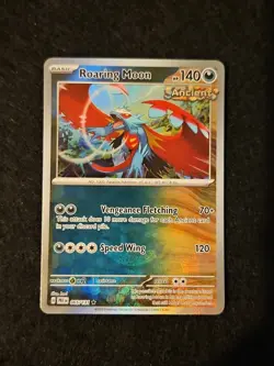 Roaring Moon 065/131 Poke Ball Pattern Prismatic Evolutions Pokemon TCG - Image 1