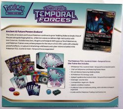 Pokemon TCG Scarlet & Violet Temporal Forces Elite Trainer Box - Image 2