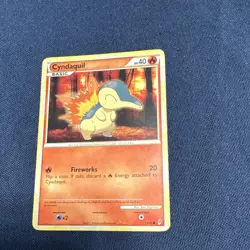 Pokemon TCG 2011 Nintendo Cyndaquil Quilava Typhlosion 3-Card Lot Regular Finish - Image 2