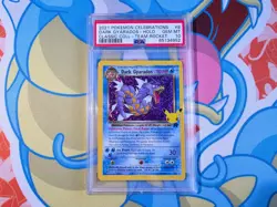 Dark Gyarados 2021 Pokemon Celebrations Classic Collection Team Rocket PSA 10 💎 - Image 1