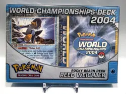 Pokemon 2004 World Championships Deck - Rocky Beach Reed Weichler - New Sealed - Image 1