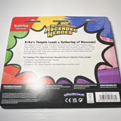Pokemon Mega Evolution Ascended Heroes Tangela Erika 2 Boosters Promo Coin - Image 2