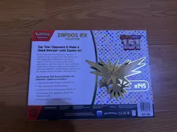 Pokemon Scarlet & Violet 151 Zapdos ex Collection - Image 2