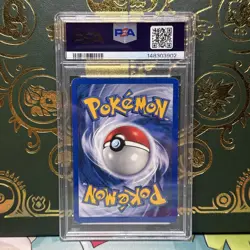 Pokemon Mewtwo TCG Base Set Holo Shadowless Rare Card 10/102 PSA 5 - Image 2