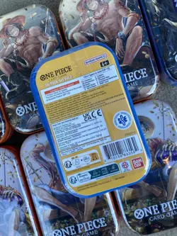 (LOT OF 8) One Piece CCG Card Game 2-Pack Mini Tin Set Vol 2 Bandai NEW SEALED! - Image 2