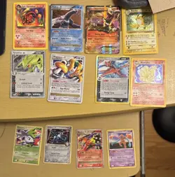 Pokemon TCG Card Lot 12 Cards Rare - Image 1