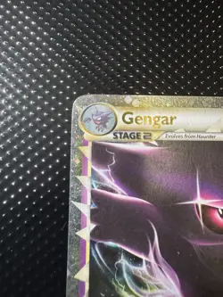 Gengar Prime Holo HGSS Triumphant Card 94/102 Ultra Rare MP - Image 2