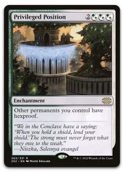 Privileged Position #263 (NM) Double Masters 2022 2X2 Magic MTG - Image 1