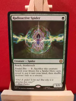 Radioactive Spider - Marvel's Spider-Man - NM - Rare - MTG - Image 1