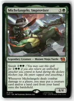 Michelangelo, Improviser Teenage Mutant Ninja Turtles Regular - Image 1