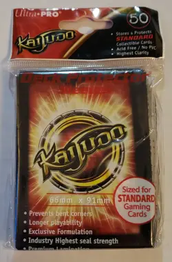 Kaijudo Sleeves - Kaijudo Logo - New Sealed 50 Pack Ultra PRO Deck Protectors - Image 1