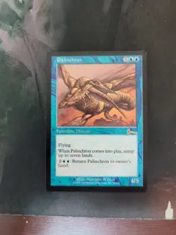MTG Palinchron Urza's Legacy Damaged But Looks Great Lies Flat Without A Sleeve - Image 1