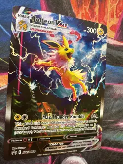 Pokemon Jolteon VMAX SWSH184 Black Star Promo Alternate Art NM - Image 2