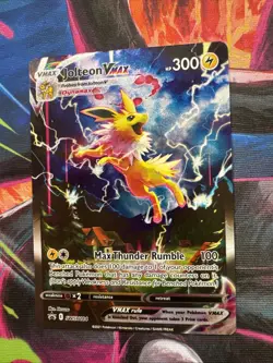 Pokemon Jolteon VMAX SWSH184 Black Star Promo Alternate Art NM - Image 3
