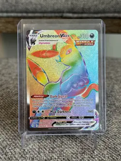 Umbreon VMAX 2021 Evolving Skies #214/203 Secret Rainbow Pokemon TCG - Image 1
