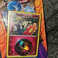 Pokemon Steam Siege Booster Pack (1) Floette Promo Card Mew Coin brand new - Image 2