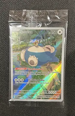 Pokemon Snorlax SVP 051 Promo FACTORY SEALED, Scarlet & Violet 151 - NM - Image 1