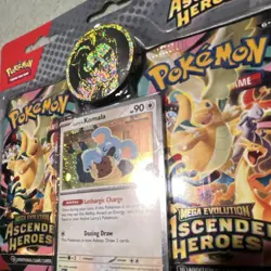 Pokemon Mega Evolution Ascended Heroes Komala Larry Promo Kit Sealed - Image 4