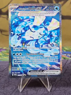 Pokemon TCG Wellspring Mask Ogerpon ex 213/167 Twilight Masquerade SIR Holo NM- - Image 1