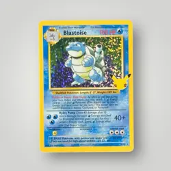 BLASTOISE 2/102 Holo Rare Celebrations 25th Anniversary - Image 1