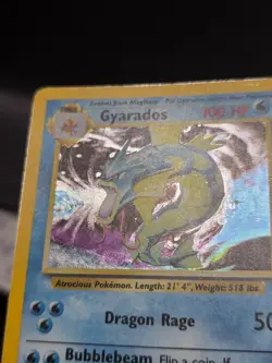 Pokemon Gyarados Base Set 6/102 WOTC Holo Rare - Image 5