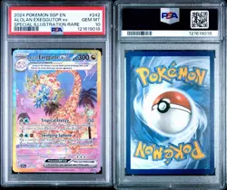 2024 POKEMON SSP EN ALOLAN EXEGGUTOR EX SPECIAL ILLUSTRATION RARE 242/191 PSA 10 - Image 3