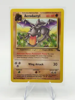 Pokemon Aerodactyl 16/62 Fossil Regular - LP - Image 1