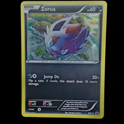 Pokemon Black & White Promo Rare Holo Zorua BW12 - Image 1