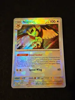 Pokemon TCG Noctowl (Poke Ball Pattern) Holo 078/131 SV: Prismatic Evolutions - Image 1