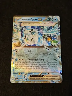 Wellspring Mask Ogerpon ex 027/131 Prismatic Evolutions Pokemon English - Image 1