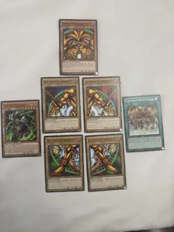 Yu-Gi-Oh Exodia 7-Card Set LDK2 1st Edition Lightly Played Lot - Image 1