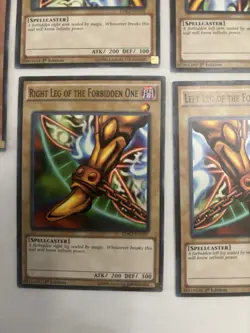 Yu-Gi-Oh Exodia 7-Card Set LDK2 1st Edition Lightly Played Lot - Image 5