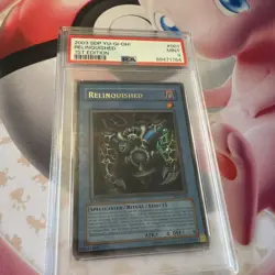 2003 YU-GI-OH RELINQUISHED 1ST EDITION SDP-001 PSA 9 MINT - Image 1
