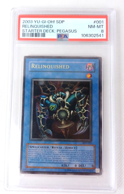 Yu-Gi-Oh! - Relinquished 2003 SDP-001 PSA 8 - Image 1