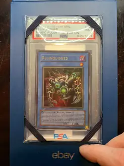 Yu-Gi-Oh Relinquished MRL-029 1st Edition PSA 9 - Image 2