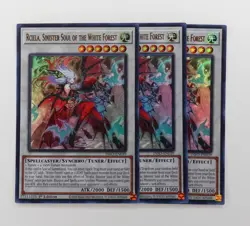 3x Rciela, Sinister Soul of the White Forest NM INFO-EN039 Ultra Rare Yu-Gi-Oh! - Image 1