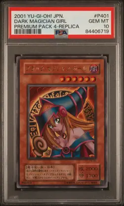 Yugioh Card Ebon Dark Magician Girl P4-01 Premium Pack 4 PSA 10 GEM MINT - Image 1