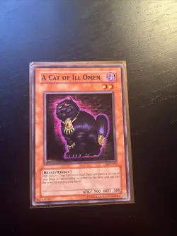 A Cat of Ill Omen PGD-070 YuGiOh Pharaonic Guardian NM - Image 1