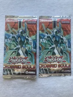 3 Yu Gi Oh Konami Crossed Souls Packs One In Box Two Still In Foil - Image 3