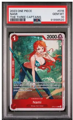 2023 ONE PIECE ULTRA DECK ST10-THE THREE CAPTAINS #016 NAMI - Image 1