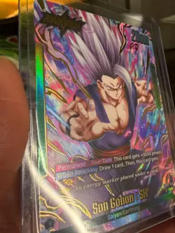 Son Gohan : SH FB09-049 Leader Alternate Art Dual Evolution Dragon Ball Card Eng - Image 4