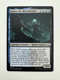 Hama the Bloodbender MTG Magic the Gathering Card NM Near Mint TLA - Image 1
