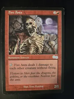 Fire Ants LP Urza's Saga MTG FREE SHIPPING - Image 1