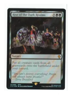 Rise of the Dark Realms (Surge Foil) M MTG FF Collector Commander 283 NM - Image 1