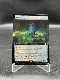 Universes Beyond: Fallout #1015 Steel Overseer (Extended Art) (Surge Foil) - Image 1