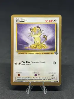 Pokemon Meowth - (Gold Bordered Promo) 56/64 - Image 1